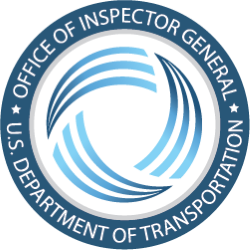 Department of Transportation OIG Logo
