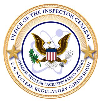 Nuclear Regulatory Commission OIG Logo
