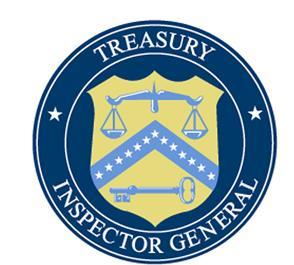 Department of the Treasury OIG Logo