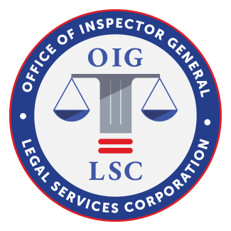 Legal Services Corporation OIG Logo