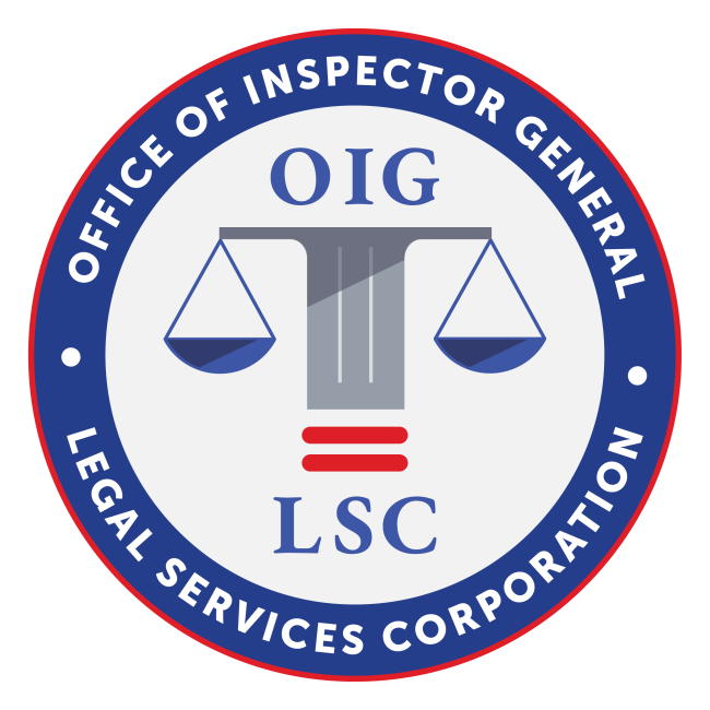 Legal Services Corporation OIG Logo