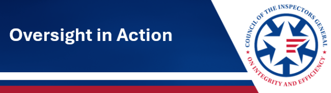 Oversight In Action Banner